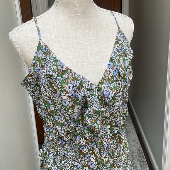 Veronica Beard Forest Army Avenel Dress - Picture 10 of 12